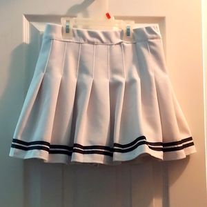 Mini schoolgirl skirt
